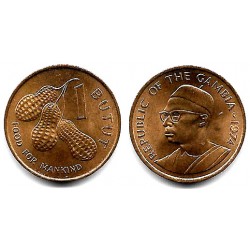 (14) Gambia. 1974. 1 Butut (EBC)