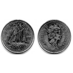 (183) Canadá. 1994. 10 Cents (EBC)