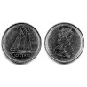 (77.2) Canadá. 1986. 10 Cents (EBC)