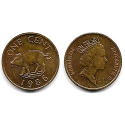 (44) Bermuda. 1986. 1 Cent (MBC)