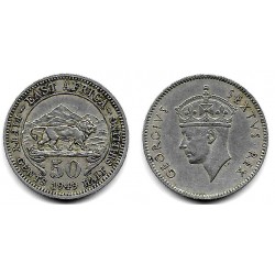 (30) África Oriental. 1949. 50 Cents (MBC+)