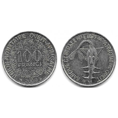 (4) Estados África Oeste. 2009. 100 Francs (EBC+)