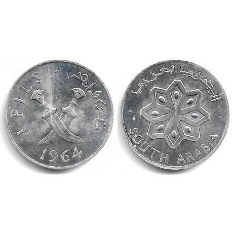 (1) Arabia del Sur (Actual Yemen). 1964. 1 Fils (SC-)