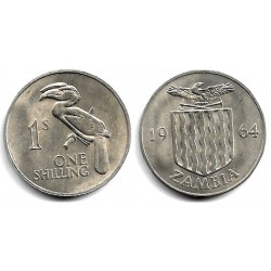 (2) Zambia. 1964. 1 Shilling (SC)