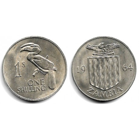 (2) Zambia. 1964. 1 Shilling (SC)