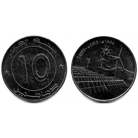 Algeria. 2025. 10 Dinars (SC)