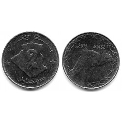 (130) Algeria. 2011. 2 Dinars (SC)