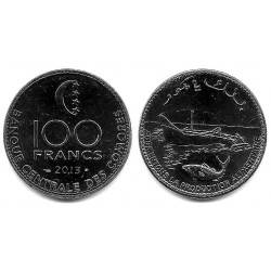 (18a) Islas Comores. 2013. 100 Francs (SC)