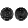 (19) Islas Comores. 2001. 10 Francs (SC)