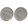 (2) Zimbabue. 1996. 5 Cents (MBC)