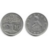 (3) Zimbabue. 1991. 10 Cents (MBC)