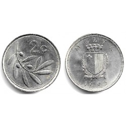 (94) Malta. 1993. 2 Cents (SC)