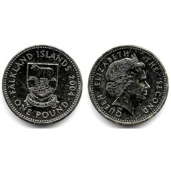 (136) Islas Malvinas. 2004. 1 Pound (SC)