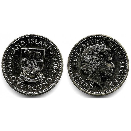 (136) Islas Malvinas. 2004. 1 Pound (SC)