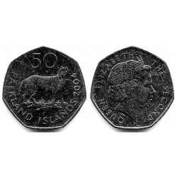 (135) Islas Malvinas. 2004. 50 Pence (SC-)