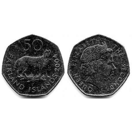 (135) Islas Malvinas. 2004. 50 Pence (SC-)