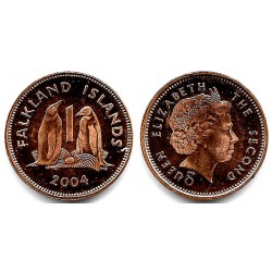 (130) Islas Malvinas. 2004. 1 Penny (SC)