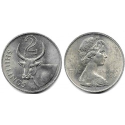 (5) Gambia. 1966. 5 Shillings (EBC)