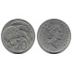 (36.1) Nueva Zelanda. 1987. 20 Cents (MBC-)