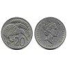 (36.1) Nueva Zelanda. 1987. 20 Cents (MBC-)