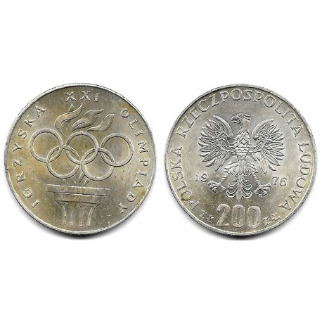 (Y86) Polonia. 1976. 200 Zlotych (MBC+) (Plata)