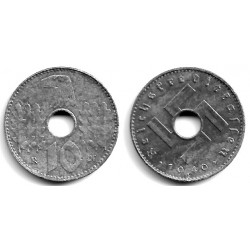 (99) Alemania (III Reich). 1940(A). 10 Reichspfennig (MBC)
