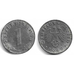 (97) Alemania (III Reich). 1940(J). 1 Reichspfennig (MBC)