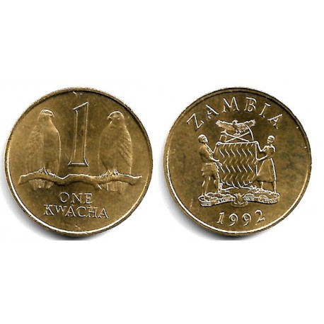 (38) Zambia. 1992. 1 Kwacha (SC)