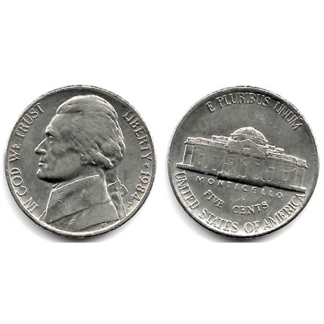 (A192) Estados Unidos de América. 1984(P). 5 Cents (MBC)