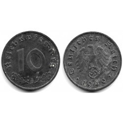 (101) Alemania (III Reich). 1940(F). 10 Reichspfennig (MBC+)