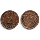 (16) Imperio Alemán. 1940(A). 2 Pfennig (MBC)