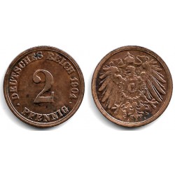 (16) Imperio Alemán. 1940(A). 2 Pfennig (MBC)