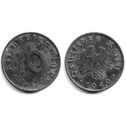 (101) Alemania (III Reich). 1940(B). 10 Reichspfennig (MBC+)