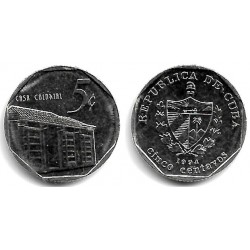 (575.1) Cuba. 1994. 5 Centavos (EBC)