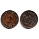 (16) Imperio Alemán. 1912(A). 2 Pfennig (MBC)