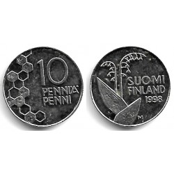 (65) Finlandia. 1998. 10 Pennia (EBC)