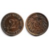 (16) Imperio Alemán. 1907(A). 2 Pfennig (BC+)