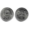 (52) Singapur. 1987. 20 Cents (EBC)