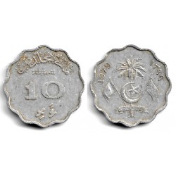 (46a) Maldivas. 1979. 10 Laari (BC)