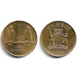 (38) Zambia. 1992. 1 Kwacha (SC)
