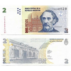 (352) Argentina. 2002. 2 Pesos (EBC)