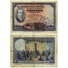 España. 1927. 50 Pesetas (BC) Sin Serie. Sin Sello Republicano