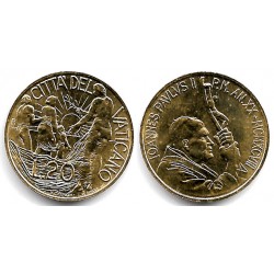 (294) Ciudad del Vaticano. 1998. 20 Lira (SC)