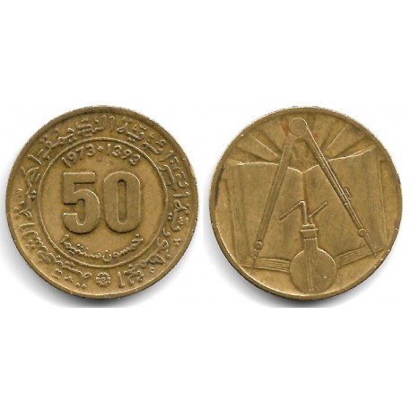 (102) Algeria. 1973. 50 Centimes (MBC)