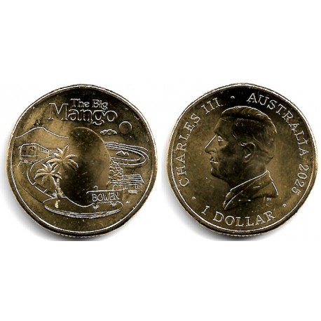 Australia. 2025. 1 Dollar (SC) The Big Mango