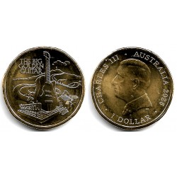 Australia. 2025. 1 Dollar (SC) The Big Golden Guitar