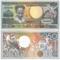 (134) Surinam. 1988. 250 Gulden (SC)