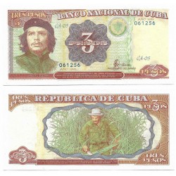 (113) Cuba. 1995. 3 Pesos (SC)