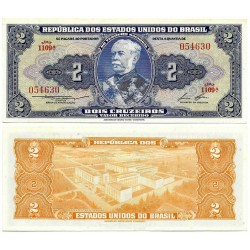 (151b) Brasil. 1954-58. 2 Cruzeiros (SC)
