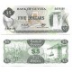 (22f) Guyana. 1966-92. 5 Dollars (SC)